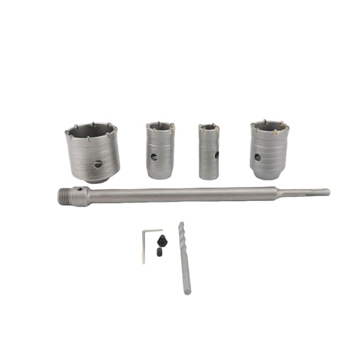 Yosoo Health Gear Wand Lochs äge Kit 30mm 40mm 50mm 68mm Loch öffner 320mm Pleuelstange Mitte Bohrer Set für Beton Marmor Fliese von Yosoo Health Gear