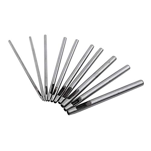 100 0,5–5 mm Hohl Locher DIY Leder Punch Craft Werkzeug-Set für Uhrenarmband Gürtel 100 0,5–5 mm Hohl Locher DIY Leder Punch Craft Werkzeug-Set für Uhrenarmband Gürtel von Yosoo