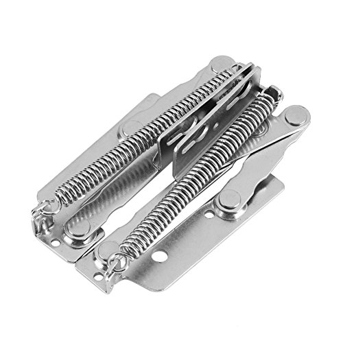 Beschlagklappenhalter,80 ° Federscharnier Schrank Lift Up Opening Furniture 80° Hinge Folding Sofa Bed Spring Scharniere von Yosoo