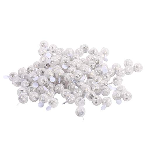 Dekoration für Hochzeitsfeiern 100 Stück/Menge, runde LED-Ballon-Lichter, helle Lampen in Kugelform als Weihnachtsdekoration. RGB Dekoration für Hochzeitsfeiern 100 Stück/Menge, runde LED-Ballon-Lichter, helle Lampen in Kugelform als Weihnachtsdekoration. RGB von Yosoo