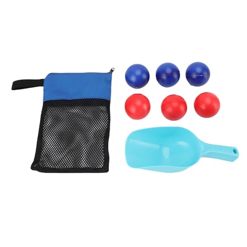 Yosoo Langlebiger PVC Construction Beach Toss Game Set für Alle Altersgruppen Tragbarer und Einfacher Aufbewahrung Vielseitiger Außenspaß mit PVC -Bällen und Schaufel Tragbarer Outdoor -Wurfspiel W von Yosoo