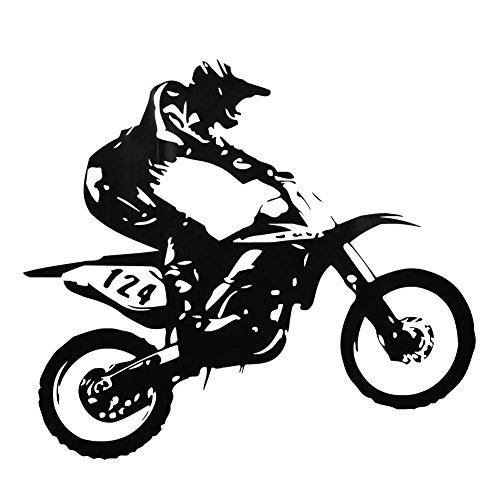Motor-Racing Wandaufkleber Abnehmbare PVC Kunst Wandabziehbild Dirt Bike Mural Home Wohnzimmer Schlafzimmer Boys Room Dekoration Motor-Racing Wandaufkleber Abnehmbare PVC Kunst Wandabziehbild Dirt Bike Mural Home Wohnzimmer Schlafzimmer Boys Room Dekoration von Yosoo
