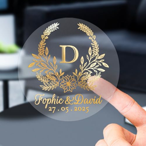 Individuelle Aufkleber, transparent, Goldfolie, personalisierbar, für Unternehmen, Logo und Namen, Geburtstagsparty, Baby-Produkt, Geschenkboxen, Hochzeitsgeschenke, Etiketten, Dankesaufkleber Individuelle Aufkleber, transparent, Goldfolie, personalisierbar, für Unternehmen, Logo und Namen, Geburtstagsparty, Baby-Produkt, Geschenkboxen, Hochzeitsgeschenke, Etiketten, Dankesaufkleber von Youdian