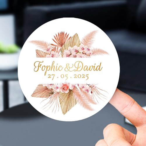 Individuelle Aufkleber mit echter Goldfolie, personalisierte Aufkleber, Etiketten für Unternehmen, Logo und Name, Geburtstagsparty, Baby, Süßigkeiten, Kerzen, Geschenkboxen, Hochzeitsgeschenke, von Youdian