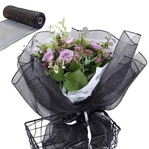 Deko-Mesh-Band – Drahtband aus Netzstoff, Geschenkband, 25,4 cm Geschenk-Rolle, zuschneidbar, buntes Poly-Mesh-Band, Dekoration für Dekoration, Basteln, Kränze Youding Deko-Mesh-Band – Drahtband aus Netzstoff, Geschenkband, 25,4 cm Geschenk-Rolle, zuschneidbar, buntes Poly-Mesh-Band, Dekoration für Dekoration, Basteln, Kränze Youding von Youding