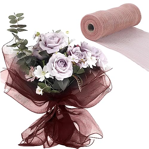 Deko-Mesh-Band | Drahtband aus Netzstoff, Poly-Mesh-Rolle für Geschenkverpackungen, zuschneidbar, weiches Poly-Mesh-Band, Dekoration, atmungsaktiv, bunt, zum Basteln Youding Deko-Mesh-Band | Drahtband aus Netzstoff, Poly-Mesh-Rolle für Geschenkverpackungen, zuschneidbar, weiches Poly-Mesh-Band, Dekoration, atmungsaktiv, bunt, zum Basteln Youding von Youding