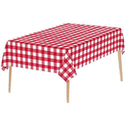 Gingham Tischdecke | Rechteck Oktoberfesttabelle Cover | Hochleistungsabdeckung wasserdichte Partydekor für Café Camping Hinterhof Grill Restaurant Terrasse Balkon Essgarten Gingham Tischdecke | Rechteck Oktoberfesttabelle Cover | Hochleistungsabdeckung wasserdichte Partydekor für Café Camping Hinterhof Grill Restaurant Terrasse Balkon Essgarten von Youding