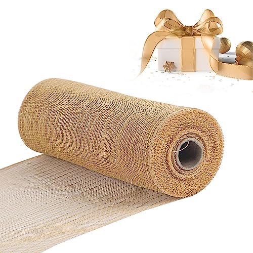 Herbstband | Drahtband aus Netzstoff, Poly-Mesh-Rolle für Geschenkverpackungen, zuschneidbar, weiches Poly-Mesh-Band, Dekoration, atmungsaktiv, bunt, zum Basteln Youding Herbstband | Drahtband aus Netzstoff, Poly-Mesh-Rolle für Geschenkverpackungen, zuschneidbar, weiches Poly-Mesh-Band, Dekoration, atmungsaktiv, bunt, zum Basteln Youding von Youding