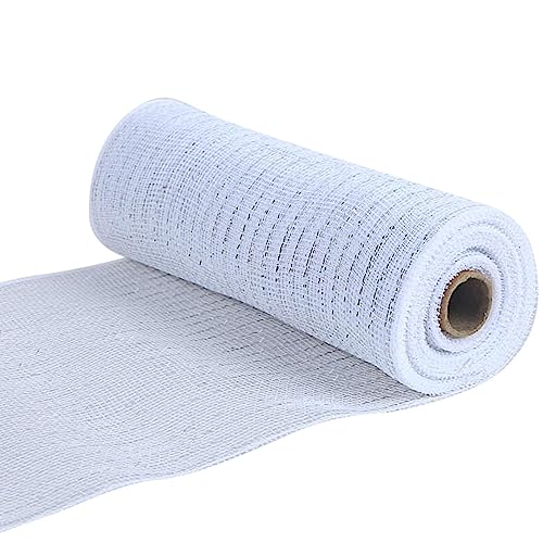 Netzband | Geschenk-Mesh-Rolle mit Draht | Geschenkband, 25,4 cm Geschenk-Rolle, zuschneidbar, buntes Poly-Mesh-Band, Dekoration für Dekoration, Basteln, Kränze Youding Netzband | Geschenk-Mesh-Rolle mit Draht | Geschenkband, 25,4 cm Geschenk-Rolle, zuschneidbar, buntes Poly-Mesh-Band, Dekoration für Dekoration, Basteln, Kränze Youding von Youding