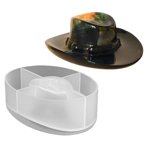 Youding Back Silikonform | Cowboy Hut Motiv Form - Antihaft Backwerkzeug Aus Epoxidharz Wiederverwendbar Für Desserts Süßigkeiten Seife Eiskerzen Skulptur Bastelprojekte Youding Back Silikonform | Cowboy Hut Motiv Form - Antihaft Backwerkzeug Aus Epoxidharz Wiederverwendbar Für Desserts Süßigkeiten Seife Eiskerzen Skulptur Bastelprojekte von Youding