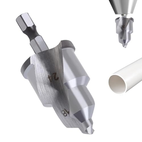 Youding Senkbohrer, Senkbohrer,Sichere Senker-Rohrreibahlenbohrer | Robuster Reibahlen-Bit, Schnellwechsel-Bit, Rohrreibahlenwerkzeug für die Reparatur von PPR-Wasserrohren Youding Senkbohrer, Senkbohrer,Sichere Senker-Rohrreibahlenbohrer | Robuster Reibahlen-Bit, Schnellwechsel-Bit, Rohrreibahlenwerkzeug für die Reparatur von PPR-Wasserrohren von Youding