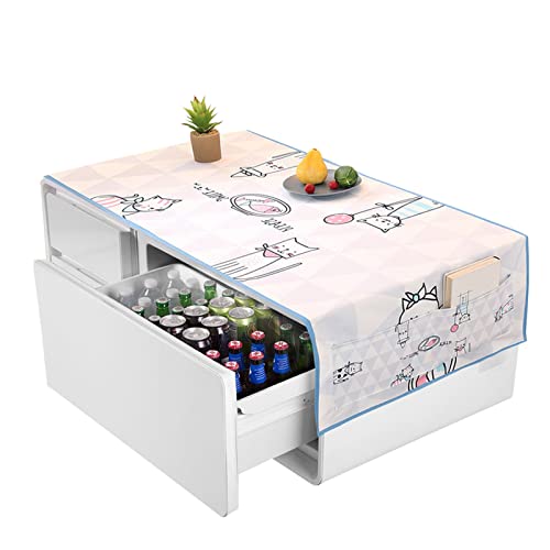 Youding Tischdecke, wasserdicht, rechteckig, für Esstisch, staubdicht, dekorativ, schmutzabweisend, für Couchtisch, Büro Youding Tischdecke, wasserdicht, rechteckig, für Esstisch, staubdicht, dekorativ, schmutzabweisend, für Couchtisch, Büro von Youding