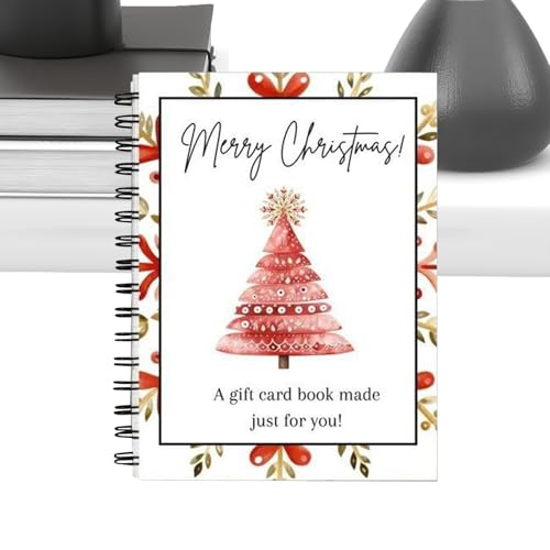 Youding Weihnachtskarten Buch - Weihnachtsgrusskarten Organizer Buch | Festes Album Besinnliches Andenken für Notizen Fotos | Urlaub Geburtstag Valentinstag Reisen Zuhause Schule Youding Weihnachtskarten Buch - Weihnachtsgrusskarten Organizer Buch | Festes Album Besinnliches Andenken für Notizen Fotos | Urlaub Geburtstag Valentinstag Reisen Zuhause Schule von Youding