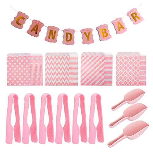 Youding Zubehör Set - Bar Dekorationen Set - Supplies mit Banner für Thema, Buffet, Lutscher, Hochzeit Youding Zubehör Set - Bar Dekorationen Set - Supplies mit Banner für Thema, Buffet, Lutscher, Hochzeit von Youding