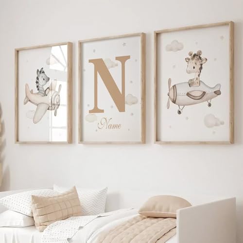 3 Bilder Babyzimmer Beige 30x40 Wandposter Personalisiert Baby Wandbilder Kinderzimmer Name Safari Tiere Poster Kinder Giraffe Zebra Wandbild Babyzimmer Wolken Sterne Poster Leinwand ohne Rahmen 3 Bilder Babyzimmer Beige 30x40 Wandposter Personalisiert Baby Wandbilder Kinderzimmer Name Safari Tiere Poster Kinder Giraffe Zebra Wandbild Babyzimmer Wolken Sterne Poster Leinwand ohne Rahmen von Youihom