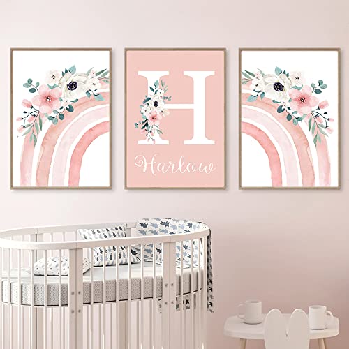 Youihom 3 Bilder Baby Zimmer Mädchen Boho Rose 30 x 40 cm Poster Personalisiert Kind Namen Wandbilder Kinderzimmer Regenbogen Wandposter Babyzimmer Blumen Wandbild Leinwand ohne Rahmen Youihom 3 Bilder Baby Zimmer Mädchen Boho Rose 30 x 40 cm Poster Personalisiert Kind Namen Wandbilder Kinderzimmer Regenbogen Wandposter Babyzimmer Blumen Wandbild Leinwand ohne Rahmen von Youihom