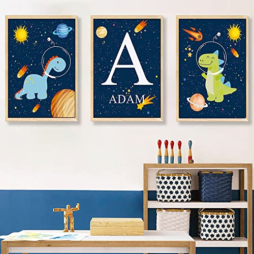 Youihom 3er Bilder Dinosaurier Kinderzimmer 30x40 Blau Poster mit Namen Junge Wandposter Personalisiert Baby Leinwand Babyzimmer Wandbilder Kinder Geschenke ohne Rahmen Youihom 3er Bilder Dinosaurier Kinderzimmer 30x40 Blau Poster mit Namen Junge Wandposter Personalisiert Baby Leinwand Babyzimmer Wandbilder Kinder Geschenke ohne Rahmen von Youihom