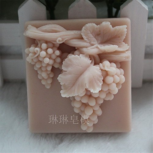 YL trauben m433 silikon - soap schimmel diy handgefertigte seife handwerk formen. von Youlai mold