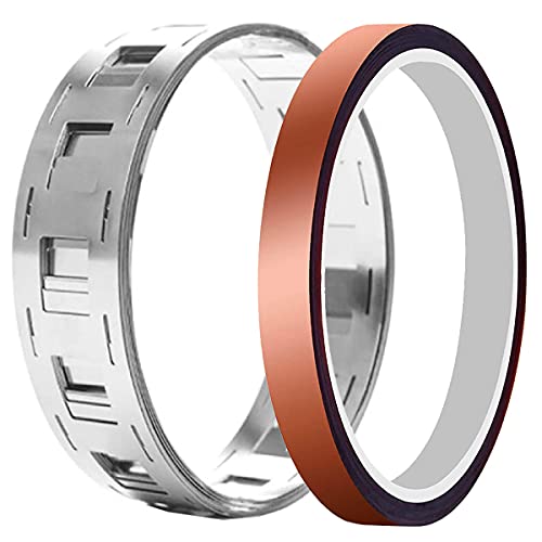 Youmile 2P Nickel Platte Band 0.15 x 27mm 1m 99.6% Rein Nickel Streifen Nickel Platten Band Blattstreifen Hiluminband für 18650 Batterie Schweißen mit 8mm 10m Hitzebeständiges Polyimid Klebeband Youmile 2P Nickel Platte Band 0.15 x 27mm 1m 99.6% Rein Nickel Streifen Nickel Platten Band Blattstreifen Hiluminband für 18650 Batterie Schweißen mit 8mm 10m Hitzebeständiges Polyimid Klebeband von Youmile