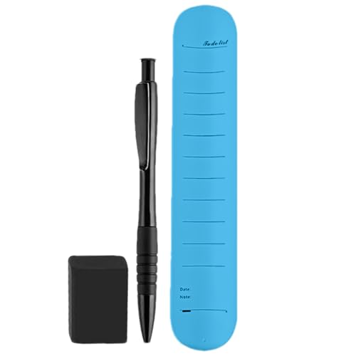 Youngwier Handgelenk Memo Pad, Memo Slap Armbänder | Tragbares Armband Notizblock mit Stift und Radiergummi - Wiederverwendbares Silikon -Armband für Planer -Aufgaben Arbeit Reminder Fitness Tracking Youngwier Handgelenk Memo Pad, Memo Slap Armbänder | Tragbares Armband Notizblock mit Stift und Radiergummi - Wiederverwendbares Silikon -Armband für Planer -Aufgaben Arbeit Reminder Fitness Tracking von Youngwier