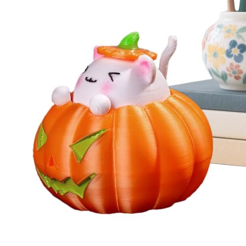 Youngwier Kürbis Stressball,Halloween Spielzeug Zum Drücken | Katzen Deko Aus Harz Für Schulpreise Kinder Geschenkbeutel Belohnungen Karneval Youngwier Kürbis Stressball,Halloween Spielzeug Zum Drücken | Katzen Deko Aus Harz Für Schulpreise Kinder Geschenkbeutel Belohnungen Karneval von Youngwier