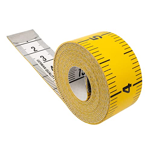 Schneidermaßband, 1 Stück, universal Maßband mit 150 cm Gesamtlänge, 2 in 1 Maßband mit CM und INCH Skalierung, Ausmessung von Kleidung, Körper-Fett, Rollmaßband, Rolle Messband mit Aufbewahrungsknopf von Your Day Mate