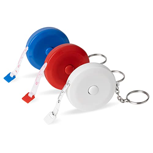 Schneidermaßband, 3 Stück, universal Massband mit 150 cm / 60" Gesamtlänge, 2in1 Maßband mit CM und Zoll Skalierung, Ausmessung von Kleidung, Körper-Fett, Rollmaßband, Rolle Messband in Rollschachtel Schneidermaßband, 3 Stück, universal Massband mit 150 cm / 60" Gesamtlänge, 2in1 Maßband mit CM und Zoll Skalierung, Ausmessung von Kleidung, Körper-Fett, Rollmaßband, Rolle Messband in Rollschachtel von Your Day Mate