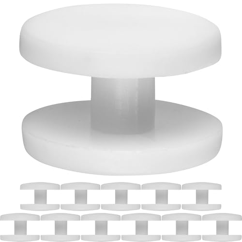 Wäsche Doppelknopf, 10 Stück, Ø 12 mm, in Weiss, Wäscheknopf für Lochband und Knopflochgummis an Bezügen von Decken und Kissen, Bettwäsche Knöpfe, Bett Leinen Doppeltasten, Kissenbezug Doppel Knopf Wäsche Doppelknopf, 10 Stück, Ø 12 mm, in Weiss, Wäscheknopf für Lochband und Knopflochgummis an Bezügen von Decken und Kissen, Bettwäsche Knöpfe, Bett Leinen Doppeltasten, Kissenbezug Doppel Knopf von Your Day Mate