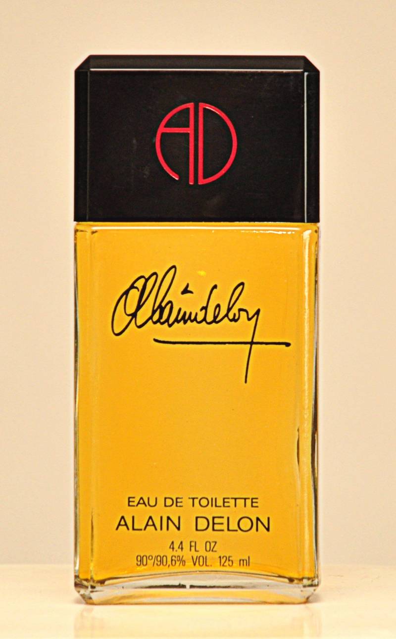 Alain Delon Ad Von Eau De Toilette 125 Ml, Splash Herrenparfüm, Seltener Jahrgang 1980 von YourVintagePerfume