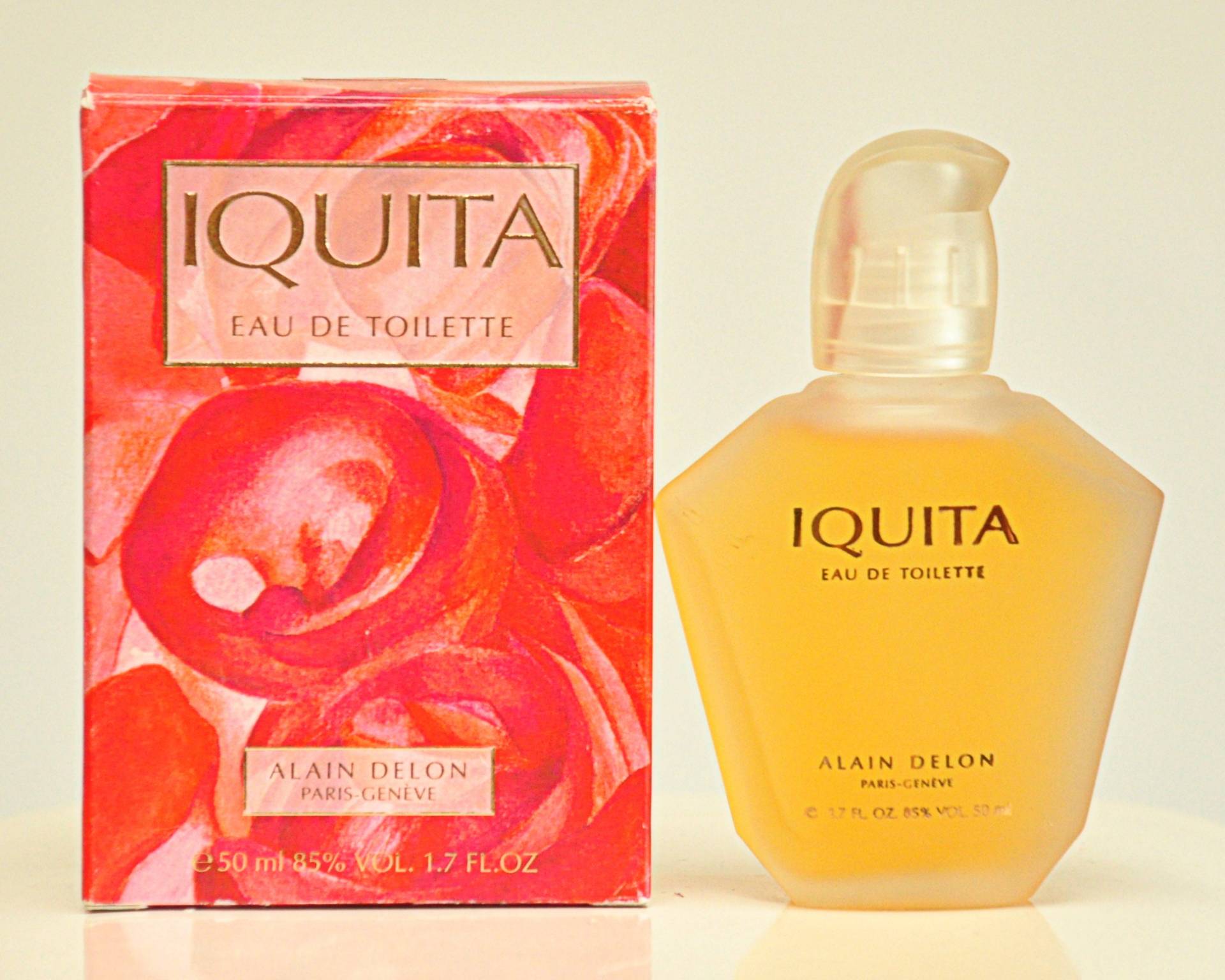 Alain Delon Iquita Eau De Toilette Edt 50Ml Splash Non Spray Parfüm Damen Sehr Seltene Vintage 1996 Alain Delon Iquita Eau De Toilette Edt 50Ml Splash Non Spray Parfüm Damen Sehr Seltene Vintage 1996 von YourVintagePerfume