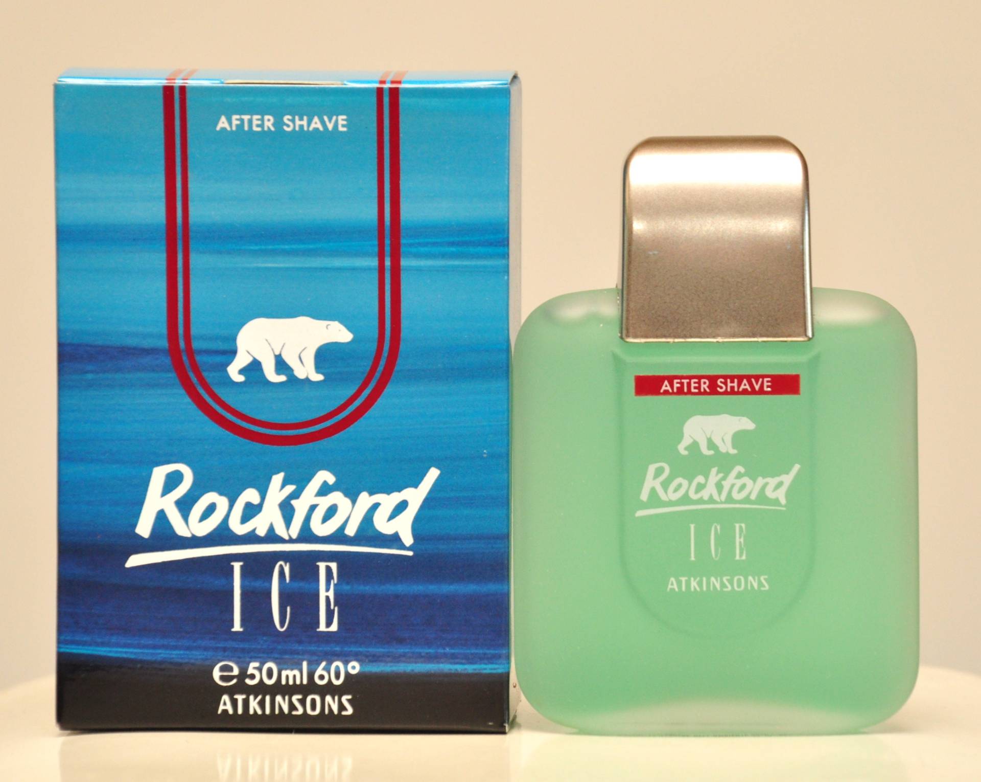 Atkinsons Rockford Ice After Shave 50Ml Splash Non Spray Parfüm Mann Rare Vintage 1990 von YourVintagePerfume