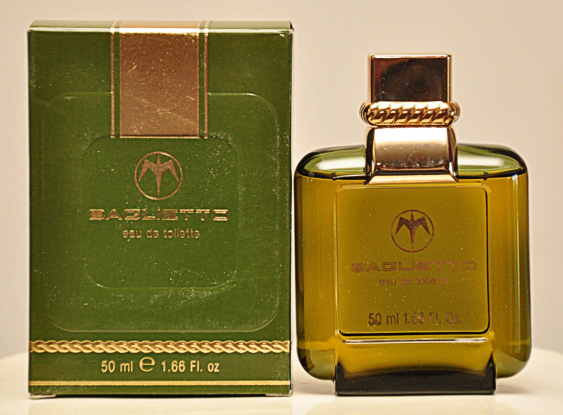 Baglietto Di Eau De Toilette Edt 50Ml Splash Non Spray Perfume Man Rare Vintage 1987 von YourVintagePerfume
