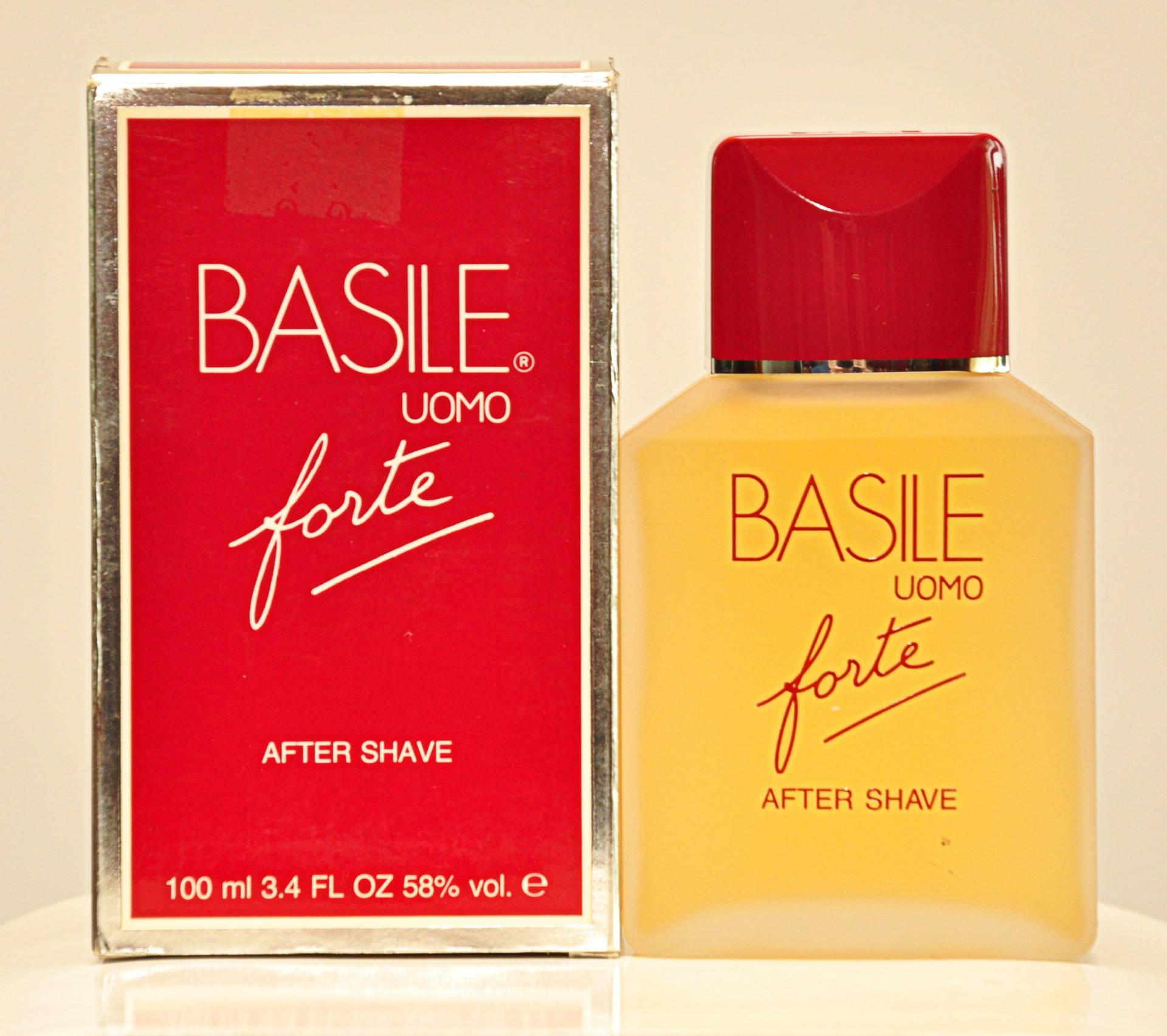 Basile Strong Man Von After Shave 100Ml Splash Non Spray Parfüm Rare Vintage 1989 von YourVintagePerfume