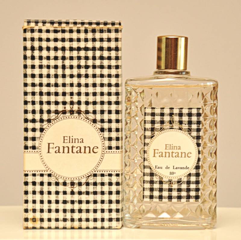 Elina Fantane Von Eau De Lavande Edt 110Ml Splash Non Spray Perfume Woman Very Rare Vintage 60S von YourVintagePerfume
