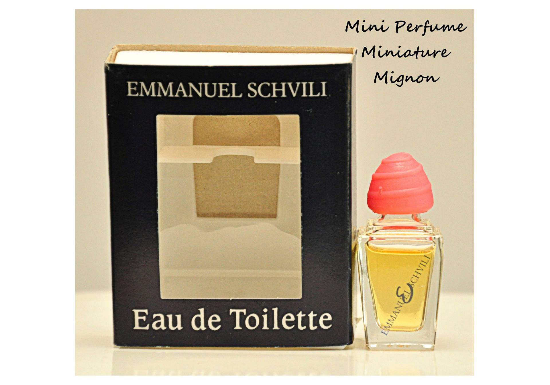 Emmanuel Schvili Von Eau De Toilette Edt 7, 5 Ml Miniatura Splash Non Spray Damenparfüm Seltene Vintage 80Er Jahre von YourVintagePerfume