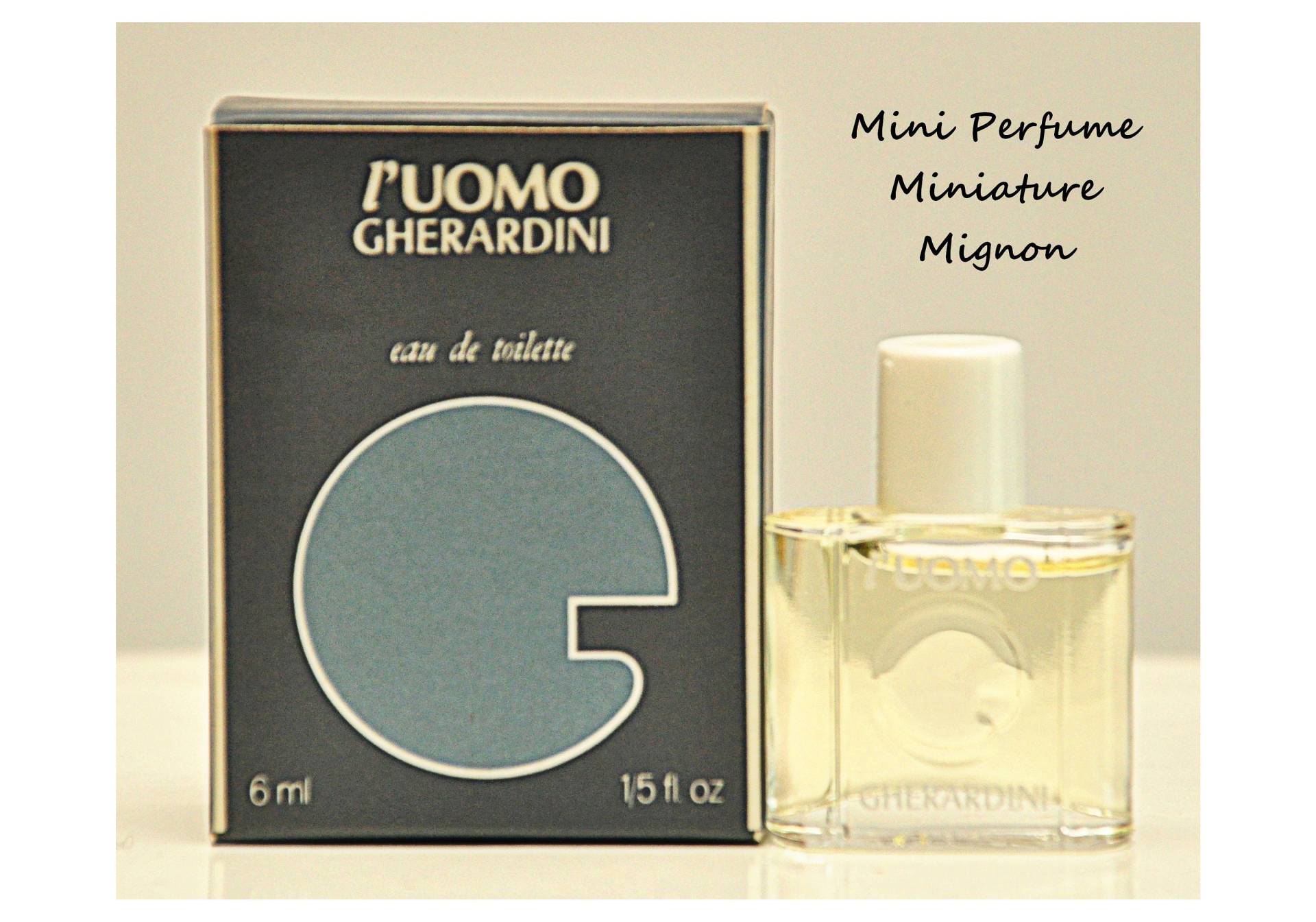 Gherardini L'uomo Di Eau De Toilette Edt 6 Ml Miniatura Splash Non Spray Sehr Seltenes Herrenparfüm Jahrgang 1993 von YourVintagePerfume