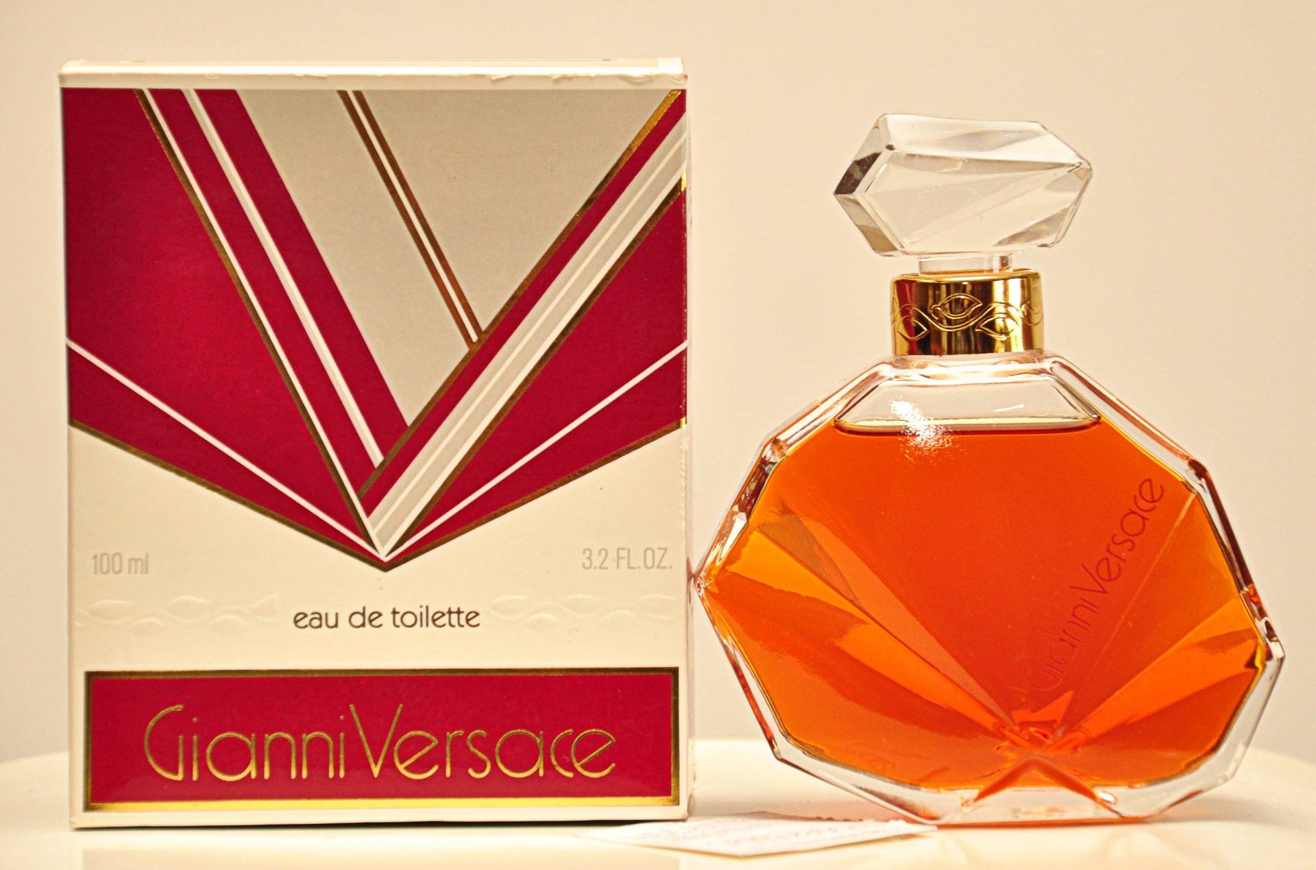 Gianni Versace Von Eau De Toilette Edt 100Ml Splash Non Spray Parfüm Frau Rarissimo Vintage 1981 von YourVintagePerfume