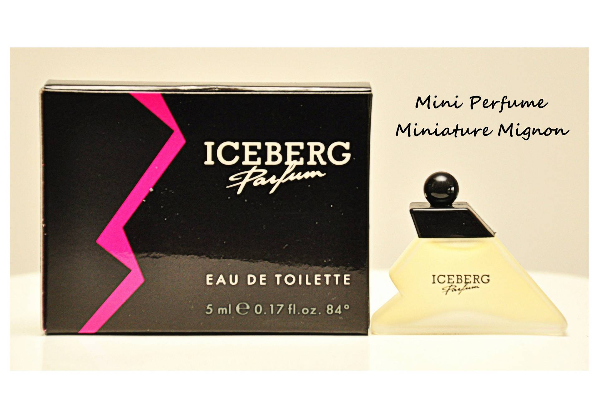 Iceberg Von Eau De Toilette Edt 5 Ml Miniatur Splash Non Spray Damenparfüm Seltener Jahrgang 1989 von YourVintagePerfume