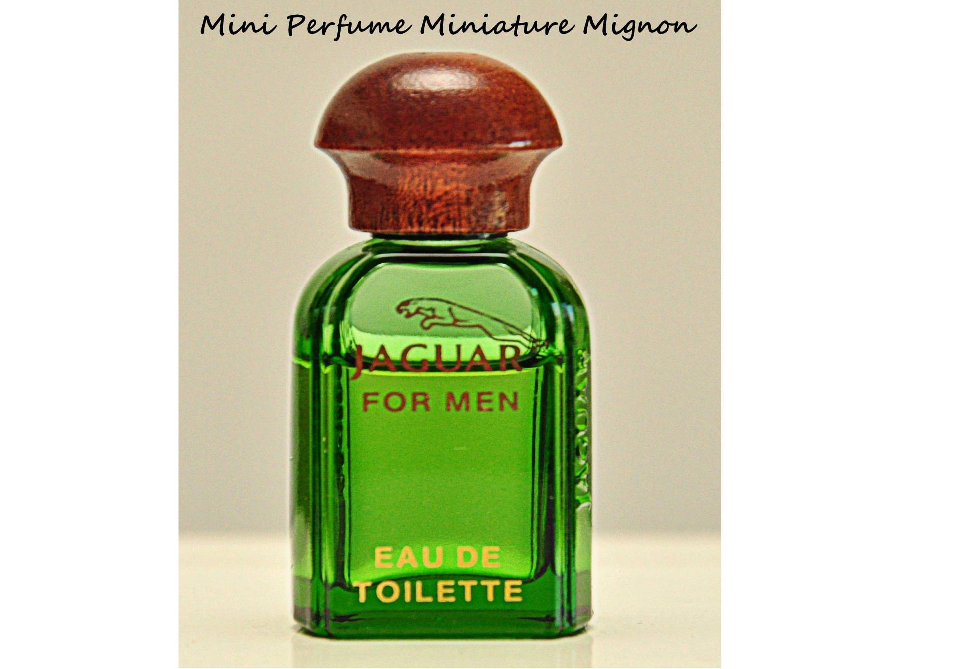 Jaguar For Men Eau De Toilette Edt 5Ml Miniatur Splash Non Spray Herrenparfüm Seltener Vintage 1988 von YourVintagePerfume