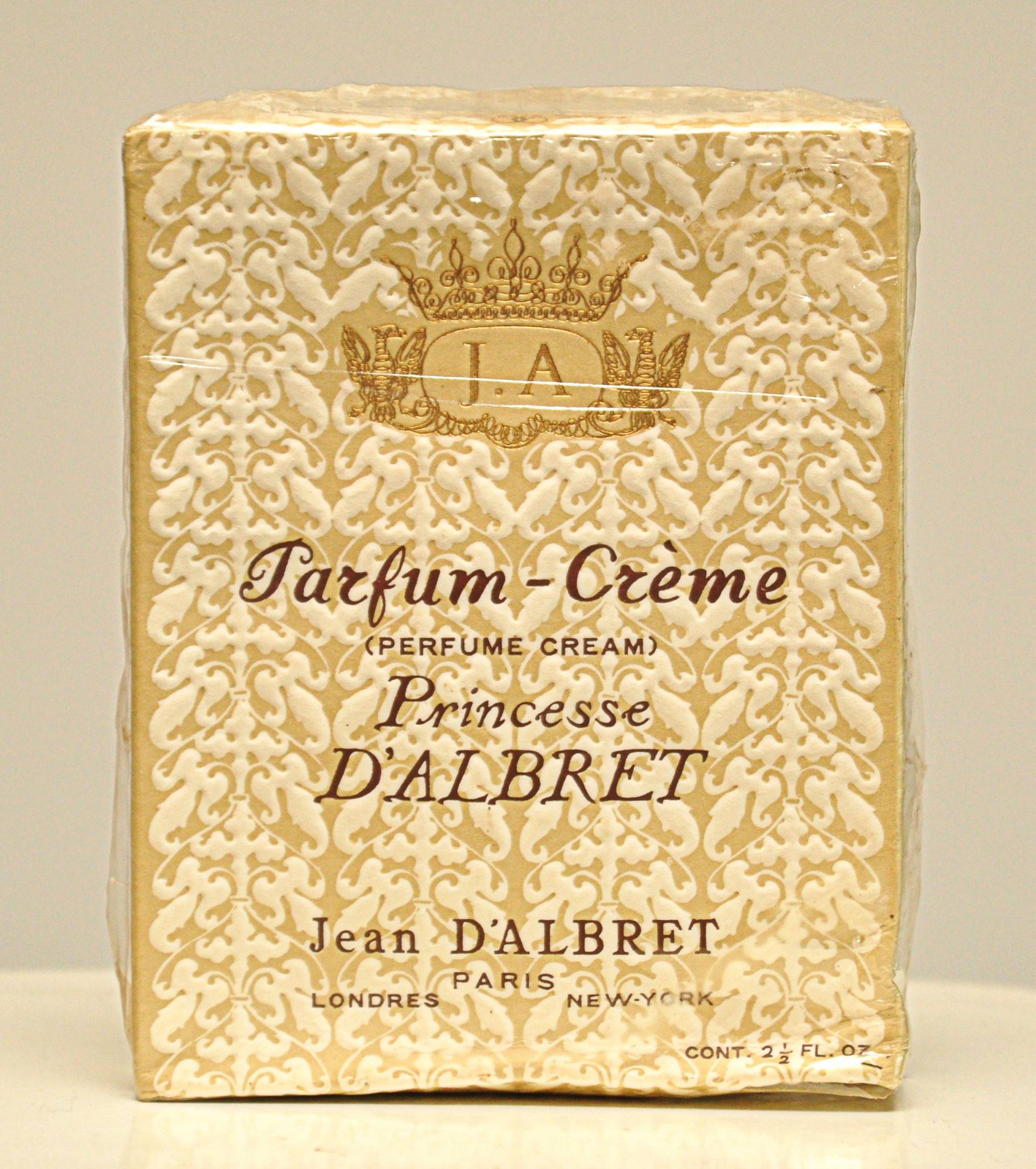 Jean D'albret Princesse Parfum - Creme 74Ml Parfüm Frau Rarissima Jahrgang 1964 von YourVintagePerfume