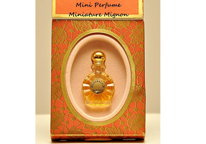 Jean Desprez Sheherazade Parfum De Toilette Pdt 2, 4 Ml Miniatur Splash Non Spray Damenparfüm Seltener Vintage 1983 von YourVintagePerfume