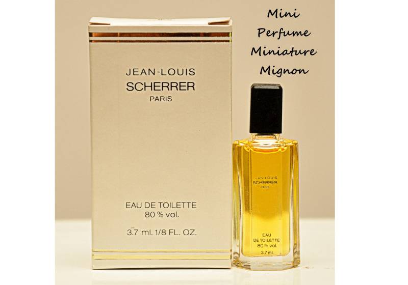 Jean-Louis Scherrer Von Eau De Toilette Edt 3, 7 Ml Miniature Splash Non Spray Damenparfüm Seltener Jahrgang 1979 von YourVintagePerfume