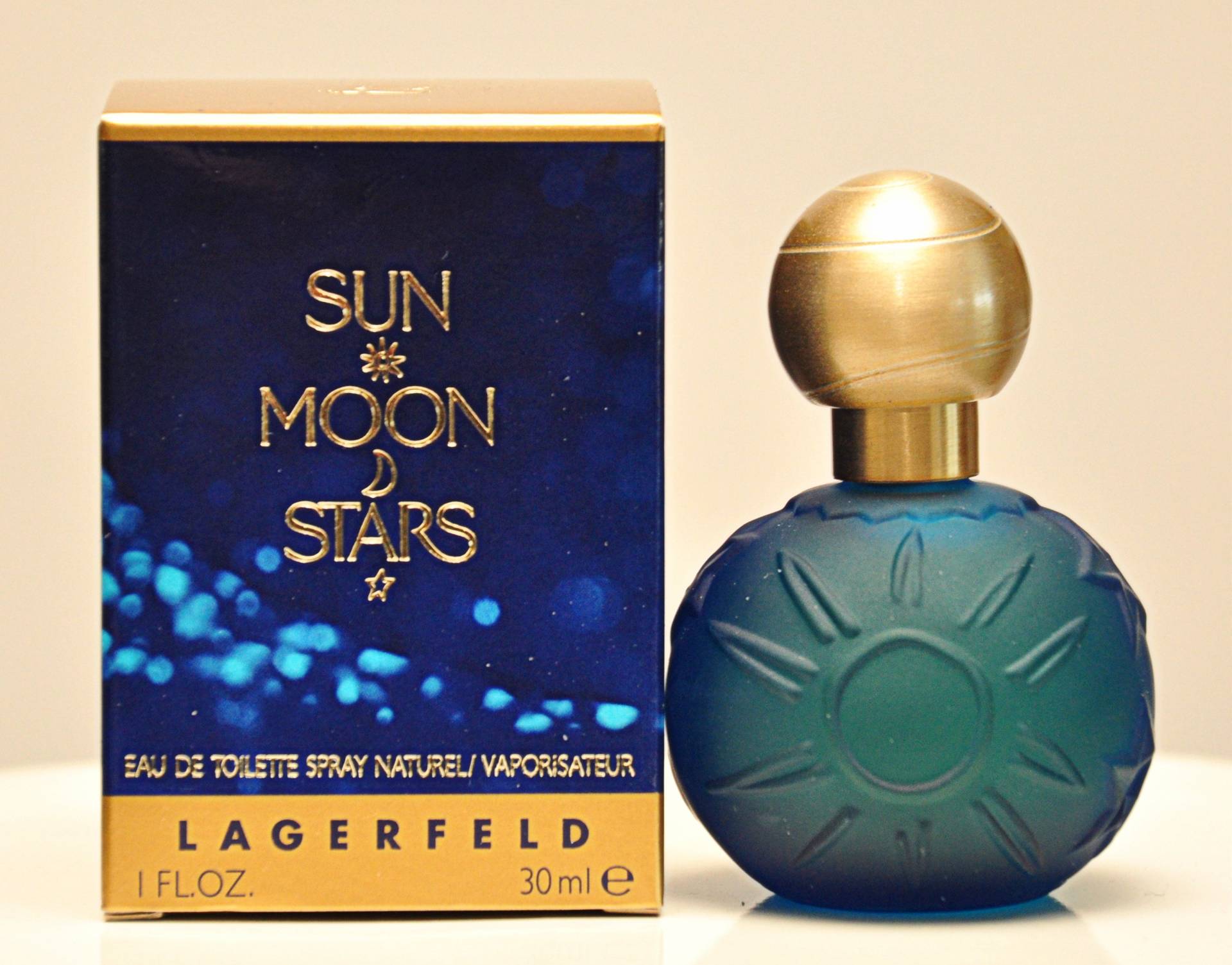 Karl Lagerfeld Sonne Mond Sterne Eau De Toilette Edt 30Ml Spray Parfüm Frau Rare Vintage 1994 von YourVintagePerfume