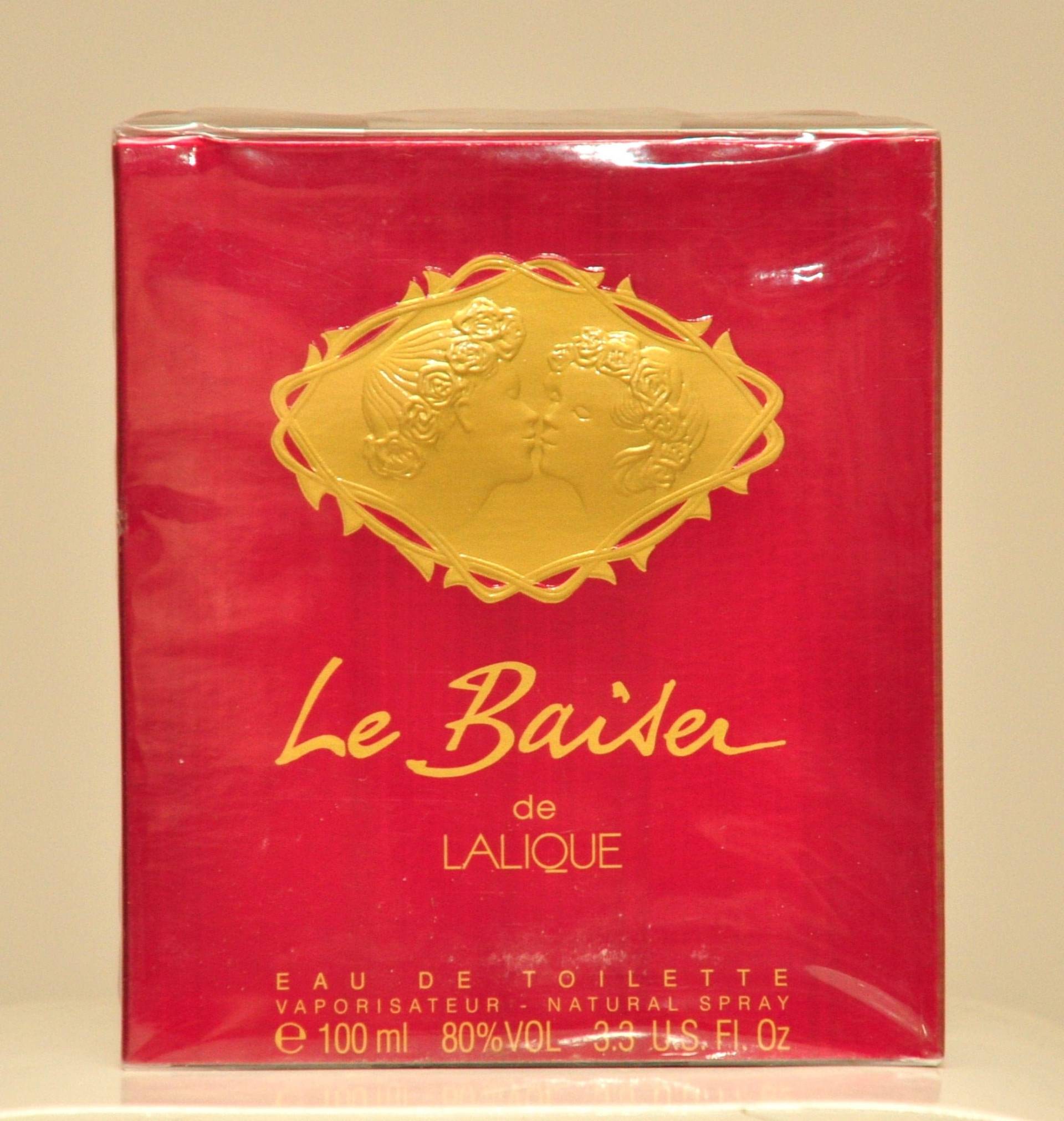 Lalique Le Baiser De Eau Toilette Edt 100Ml Spray Parfum Damen Seltene Vintage 1999 Neu Versiegelt von YourVintagePerfume