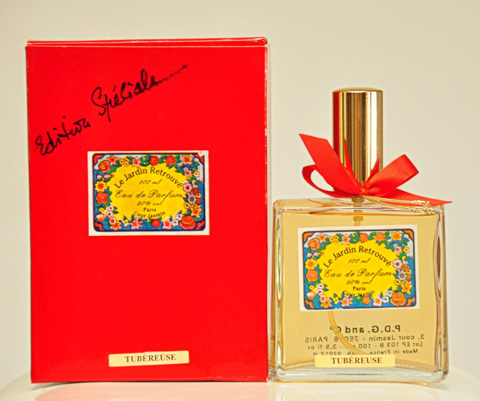 Le Jardin Retrouvé Tubéreùse Edition Spéciale Eau De Parfum Edp 100Ml Spray Parfüm Damen Sehr Seltene Jahrgang 1980 von YourVintagePerfume