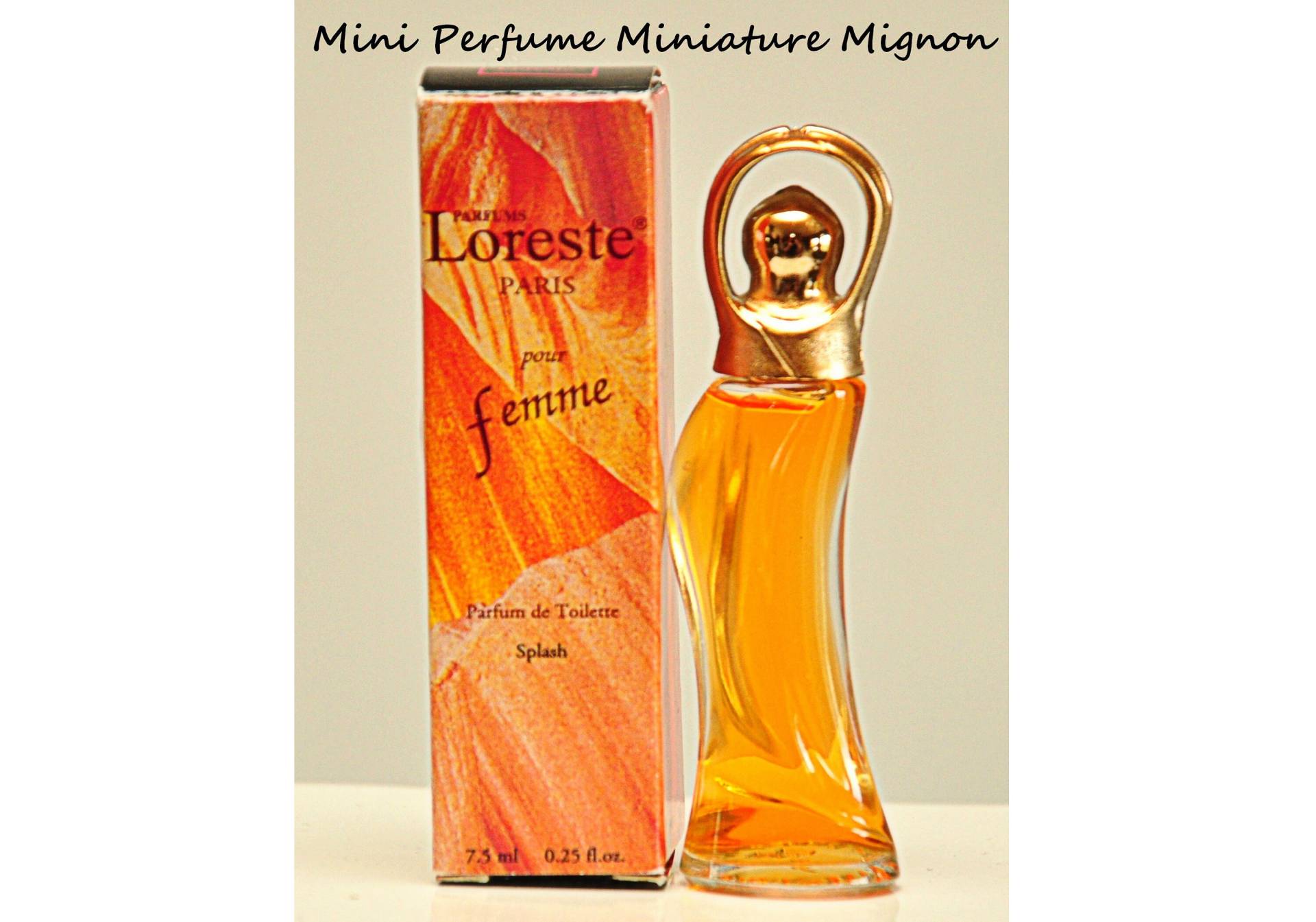 Loreste Pour Femme Von Parfums Parfum De Toilette Pdt 7, 5 Ml Miniatur Splash Non Spray Damenparfüm Sehr Seltener Jahrgang 1993 von YourVintagePerfume