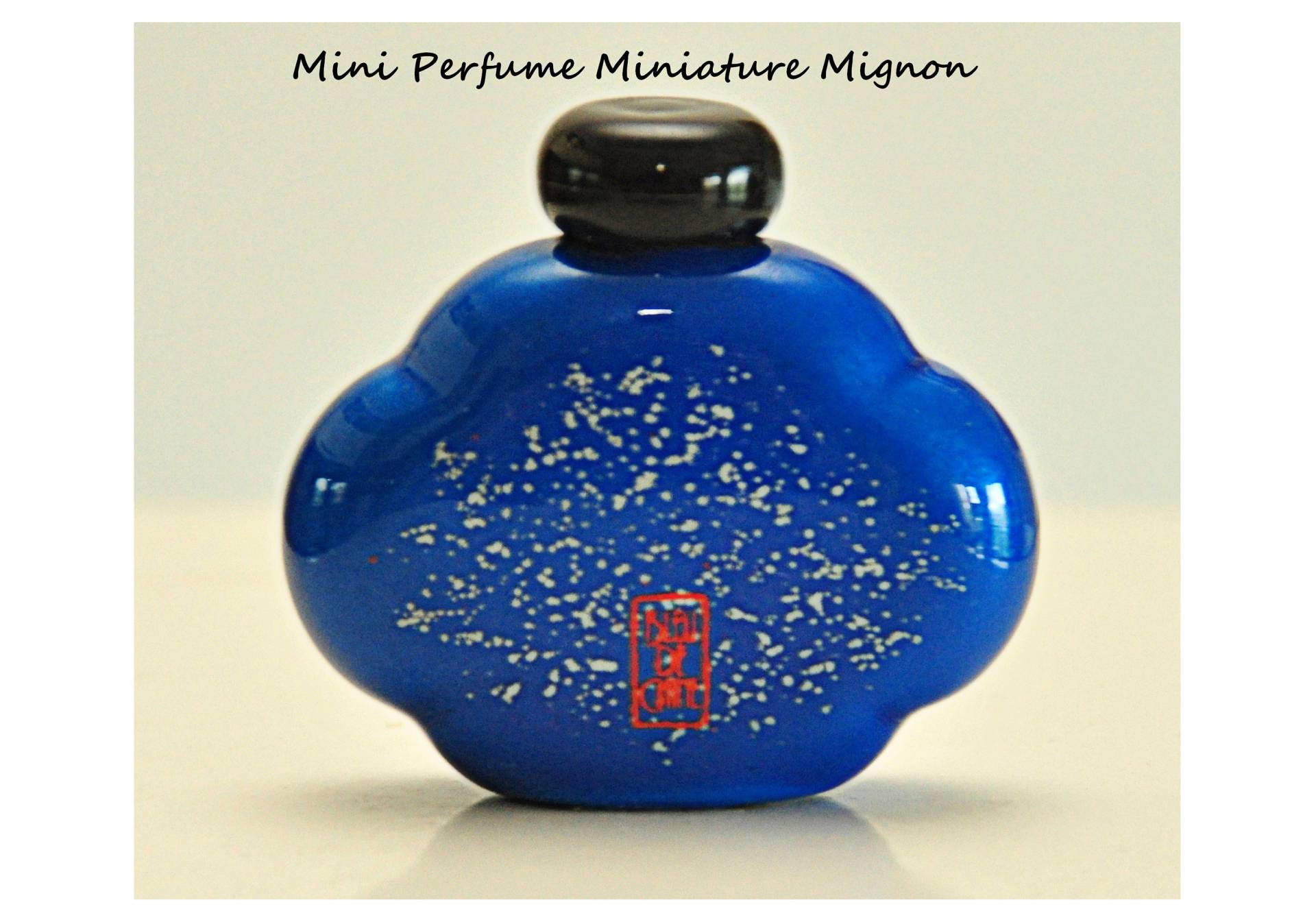 Marc De La Morandiere Bleu Chine Eau Toilette Edt 5Ml Miniature Splash Non Spray Damenparfüm Sehr Seltener Jahrgang 1987 von YourVintagePerfume