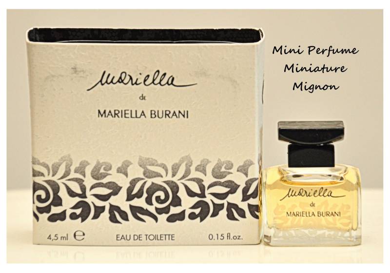 Mariella Di Burani Eau De Toilette Edt 4, 5 Ml Miniatura Splash Non Spray Damenparfüm Seltener Jahrgang 1996 von YourVintagePerfume