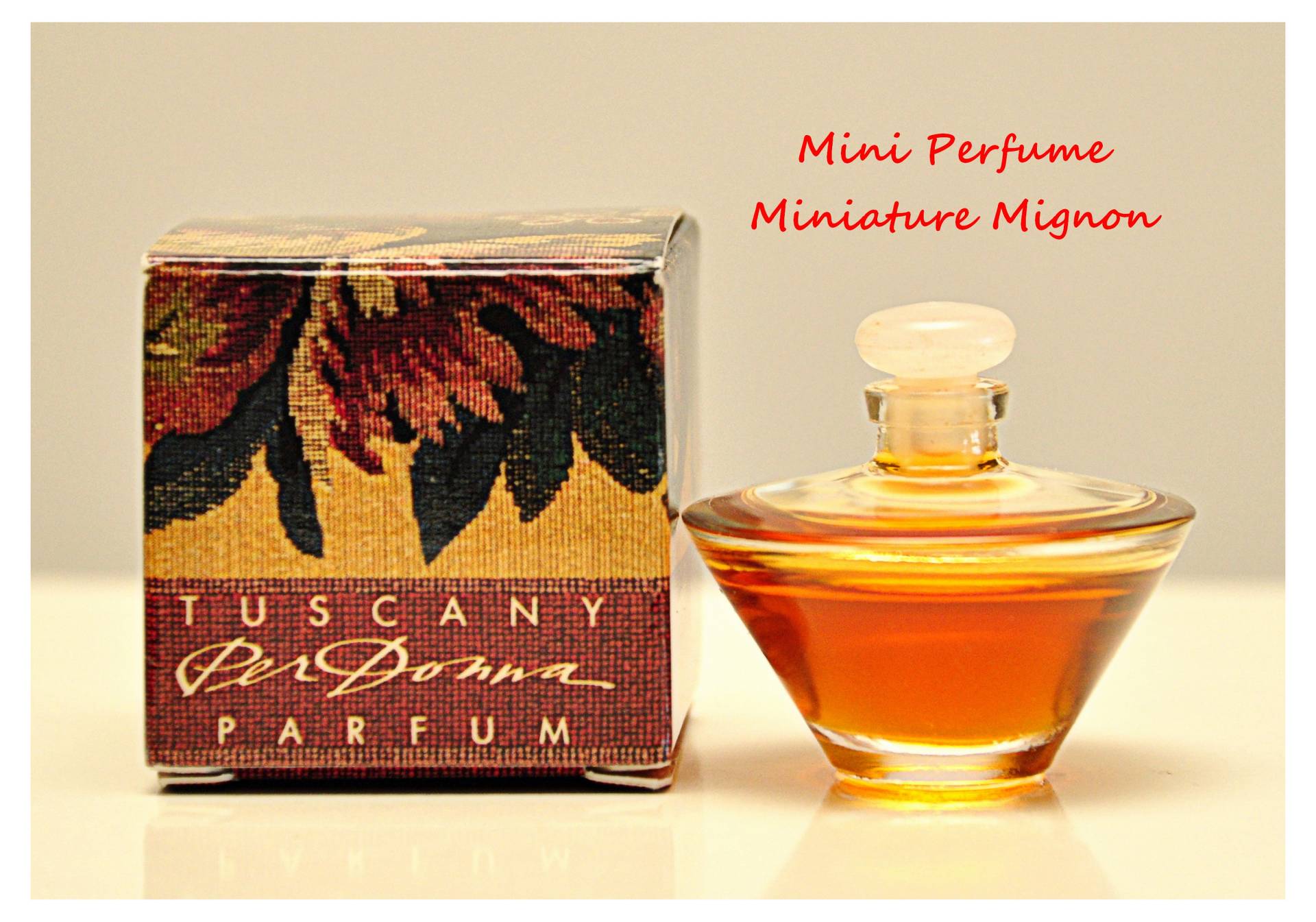 Miniatur Aramis Toskana Für Frau Extrait De Parfum 3, 5 Ml Splash Parfümextrakt Frauen Sehr Seltener Jahrgang 1993 von YourVintagePerfume