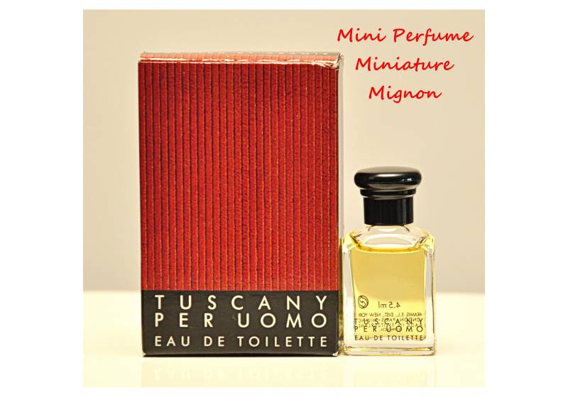 Miniatur Aramis Toskana Für Männer Eau De Toilette 4, 5 Ml Splash Herrenparfüm Sehr Selten Vintage 1984 von YourVintagePerfume